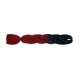 thumbnail image 1 of Pelucas con flequillo para mujer, peluca ondulada suelta, trenza sucia, color degradado, peluca trenzada de fibra química, trenzas de cabello, 1 of 3