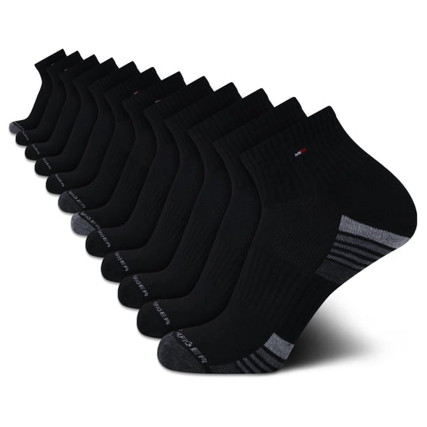 Calcetines Quarter Tommy Hilfiger Performance Cushion, paquete de 12 unidades, para hombre