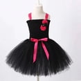 thumbnail image 5 of XAOFW Girls Halloween Cat Costume Tutu Dress With Cat Ears Headband Gloves Tail And Bow Tie Toddler Kids Dress Up Party Outfits, 5 of 5