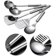 thumbnail image 7 of NOVELAR Multi-Purpose Kitchen Utensil Set, 5 Stainless Steel Tools for Stirring and Flipping, Ideal for Home Cooks and Chefs, 7 of 7
