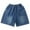 Blue, variant on shoper Girls Shorts Summer Casual Denim Shorts for Girls Stylish Mid Length Workwear for Outdoor Activities Comfortable Children’s Clothing for Ages 5 to 14