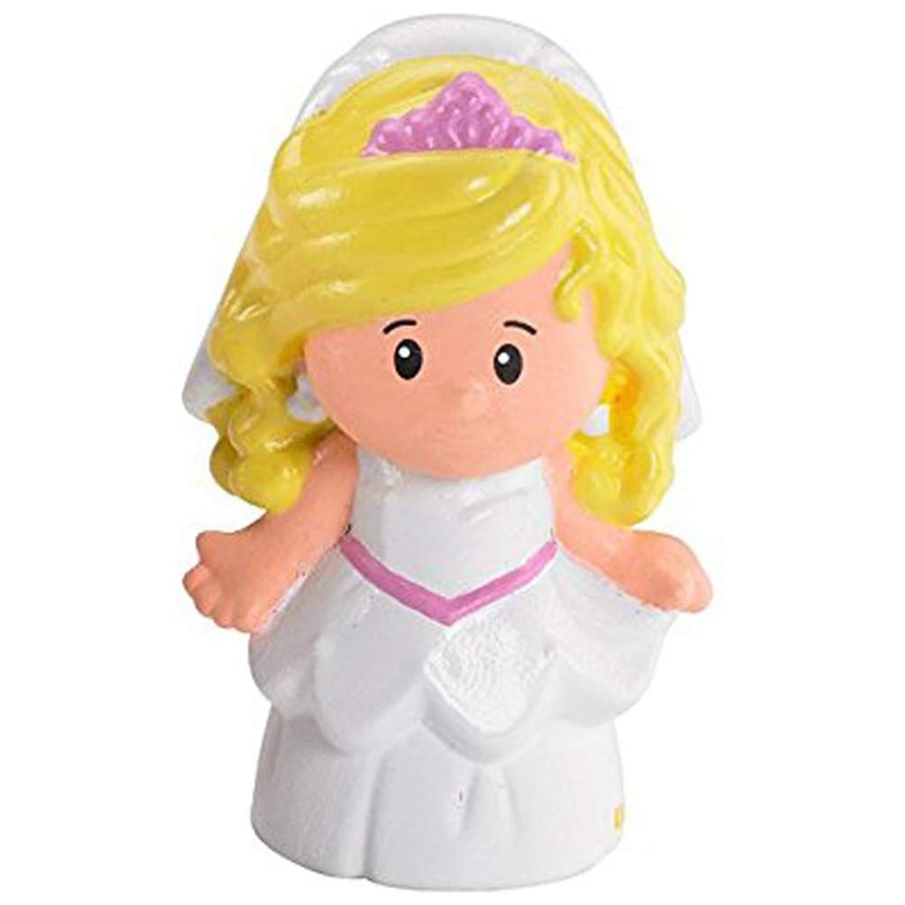 Fisher Price Little People Princess Bride Cinderella Blonde Girl 