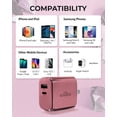 thumbnail image 6 of Liquipel Powertek Diamond Shine Type-C Fast Charging Wall Charger 20W PD USB-C with Foldable Plug, for iPhone, iPad, iWatch, Galaxy, Tablet, 6 of 7