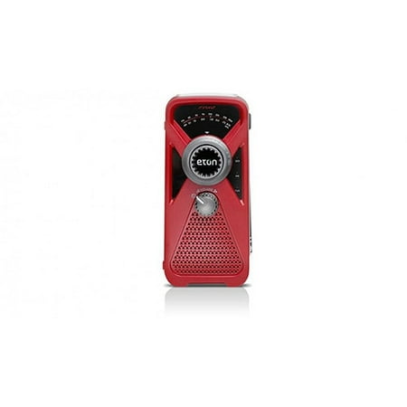 Eton FRX2 AM/FM Weather Radio, American Red Cross Red