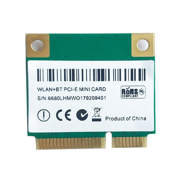 Tarjeta inalámbrica Mini Pci-e Wifi de 1200mbps 2,4/5ghz Mc-ac7265 compatible con Bluetooth