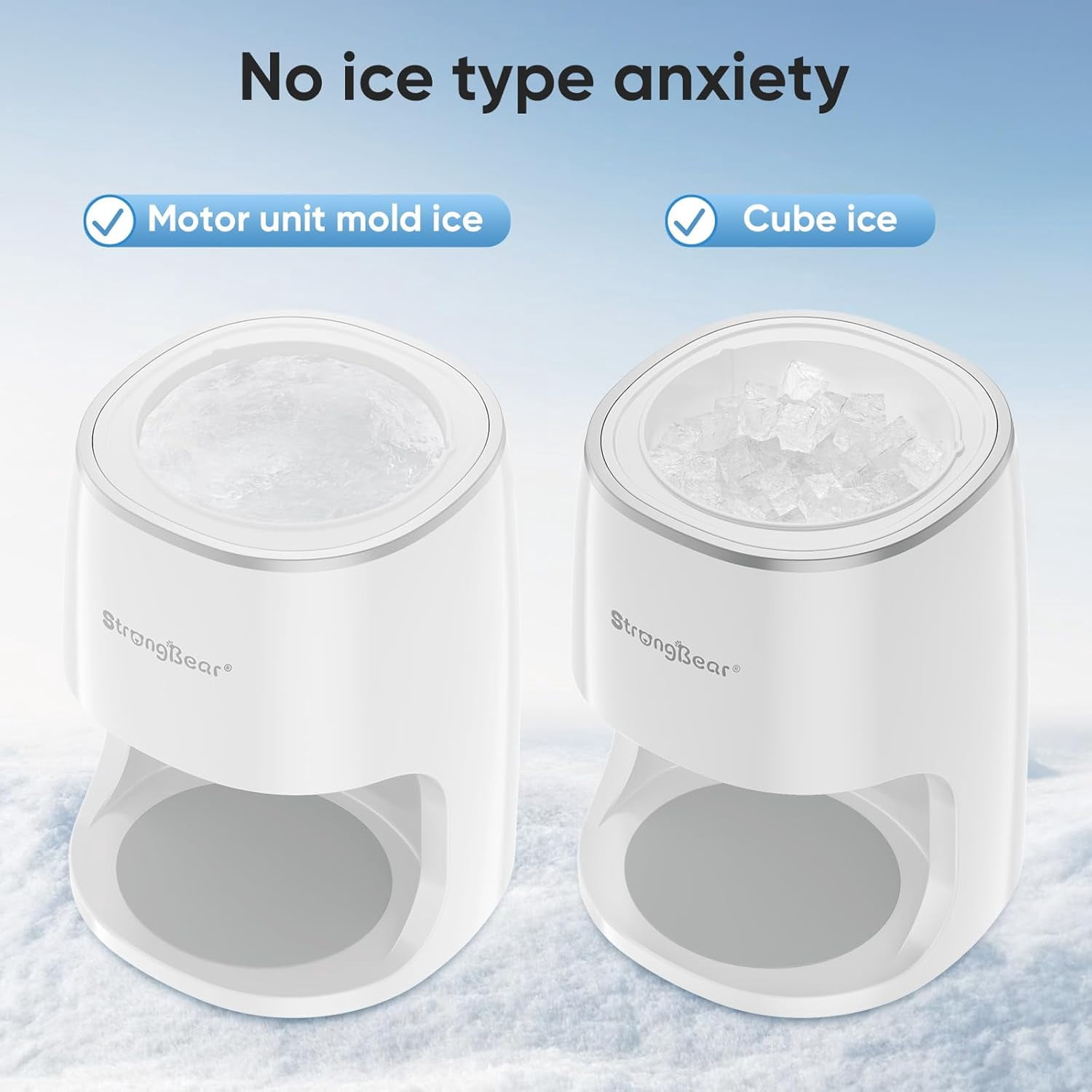 Electric Shaved Ice  - Fast Snow Cone Maker with Upgraded Motor for Home Parties
