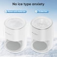 thumbnail image 3 of Electric Snow Cone Shaved Ice  with Upgraded Motor for Fast Fluffy Ice, Compact Design for Home Parties and Gifts, White, 3 of 6