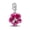 Hibiscus, variant on 925 Sterling Silver Manta Ray Dangle Charm for Bracelet Charms Bangle Pendant Jewelry