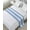 White Blue, variant on Xipuska Navy Blue Stripe Bed Runners for Twin Size Bed, Decorative Bed Throws for Foot of Bed, Ombre Geometric Grey Vertical Striped Bed Runner Sofa Throw Bedding Scarf Slipcover for Bedroom