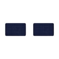 thumbnail image 4 of Maytalsory Quick-drying Bathroom Rugs Exquisite Crafted For Easy Cleaning Toilet Rugs Bath Mat Carpets Navy 2PCS, 4 of 6