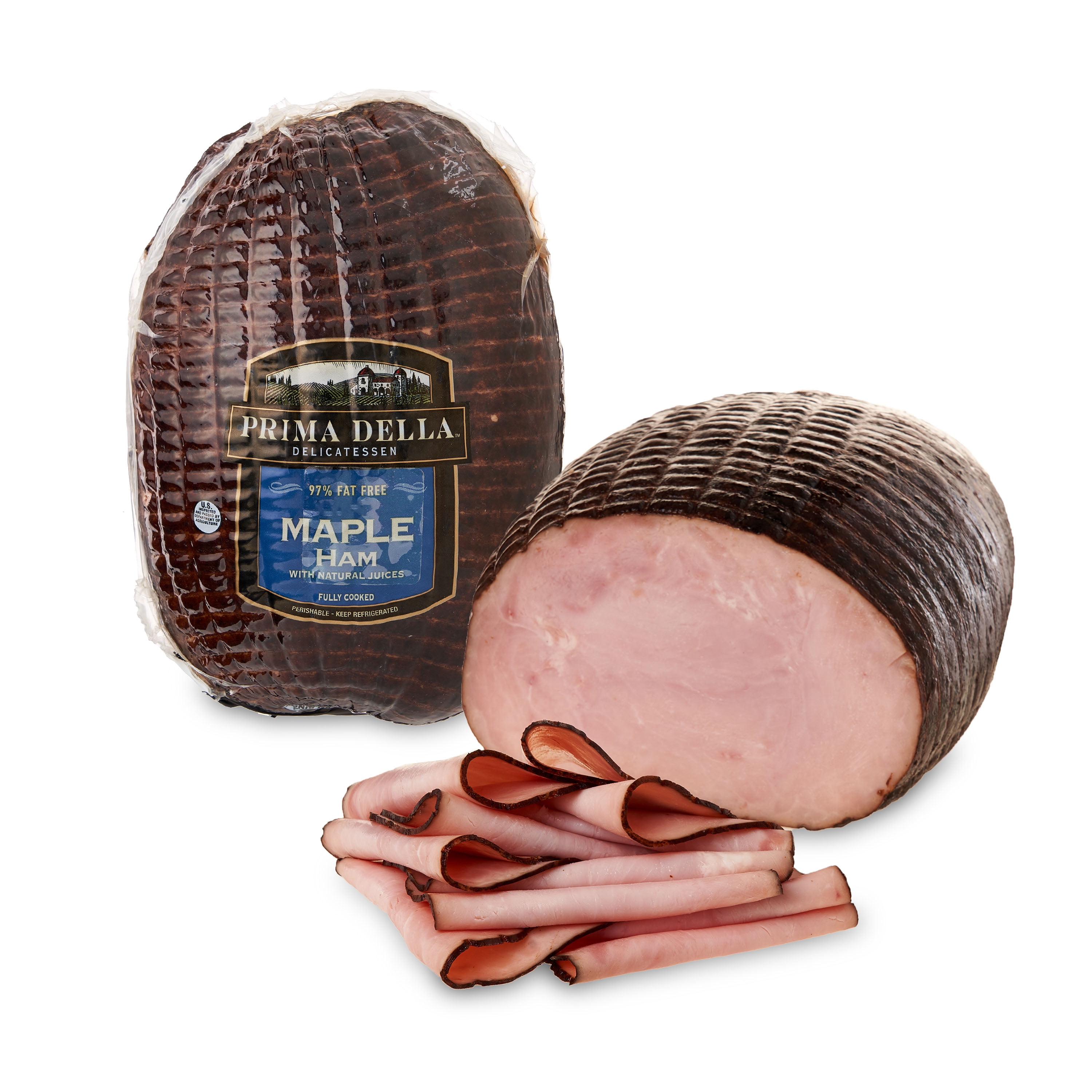 Prima Della Brand Honey Maple Ham, Deli Sliced