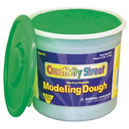 Creativity Street Modeling Dough, Green, 313 Lb, 1 Tub