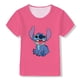 thumbnail image 1 of Disney 2-12-year-old New Summer Girl Boy Steve Love Camiseta de dibujos animados de algodón puro de manga corta para niños Clothing160 Gao Jinjia LED, 1 of 2