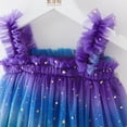 thumbnail image 5 of newwalpole Baby Girls Tulle Tutu Dress Birthday Party Tulle Dresses Purple for Size 6-12 Months, 5 of 8