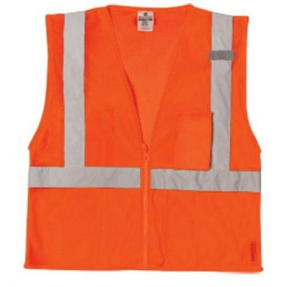 Ml Kishigo 1086-L ULTRA COOL MESH 3 POCKETCLASS 2 ORANGE