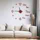 thumbnail image 3 of Xihbxyly Reloj Sin Marco, Elegante Adhesivo para Espejo de Pared, Segundero Silencioso, Fácil Instalación y Diseño Autoadhesivo, Decoración para El Hogar y La Oficina, Regalo Ideal para Cualquier Oca, 3 of 5