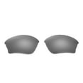 thumbnail image 4 of Walleva Titanium Replacement Lenses And Black Rubber Kit for Oakley Half Jacket XLJ Sunglasses, 4 of 5