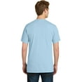thumbnail image 2 of Port & Company Pigment Dyed Pocket Tee (PC099P) Glacier, M, 2 of 2