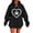 Black, variant on Fanxing Womens Plus Sweatshirts & Hoodies Cute Heart Graphic Oversized Hooded Sweatshirts Fall Winter Fashion Teen Girl Pullover Black 3XL