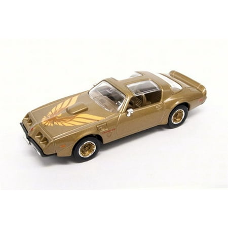 Firebird Track Top - 1979 Pontiac Firebird Trans AM T-Top, Gold - Road Signature 94239 - 1/43 Scale Diecast Model Toy Car