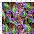 thumbnail image 3 of Soimoi Poly Georgette Fabric Leopard Animal Skin Print Fabric by The Yard 52 Inch Wide, 3 of 6