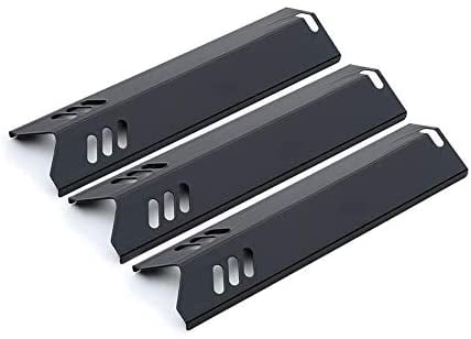 Porcelain Steel Heat Plates 4pk BBQ Gas Grill Parts Shield Cover for Kenmore 