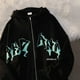 thumbnail image 4 of Gibobby Sudadera hombre Sudadera con Capucha y Cremallera para Hombre, Sudadera Deportiva Hombre(Negro,XG), 4 of 5