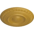 thumbnail image 3 of Ekena Millwork 15 3/4"OD x 1 3/8"P Artis Ceiling Medallion (Fits Canopies up to 6 7/8"), Hand-Painted Iridescent Gold, 3 of 5