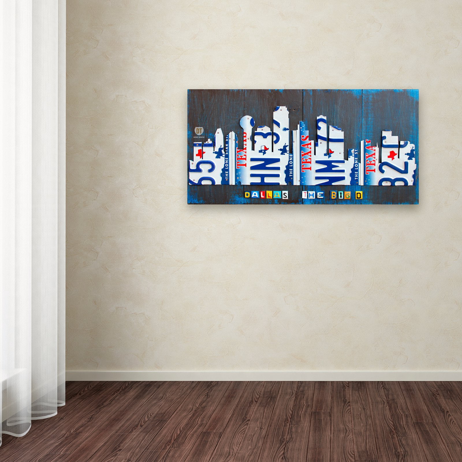 Design Turnpike 'Dallas Skyline' Canvas Art
