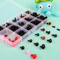 thumbnail image 4 of Safety Eyes and Noses for Bear Stuffed Dolls Crochet Eye with Washers DIY Crafts Plush Animal Dolls Making Supplies, 4 of 4