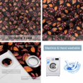 thumbnail image 2 of Fsddascl Red Orange Leaves Fall Blackout Curtains for Bedroom/Living Room, Thermal Insulated Kitchen Curtains, Thanksgiving Botanical Black Grommet Darkening Window Treatment Drapes 52"x72"x2, 2 of 6