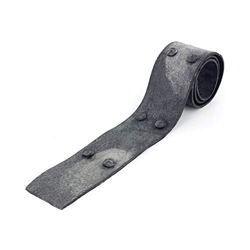 Architectural Products by Outwater 41-3/8 in. Long x 2-7/8 in. Wide Double Rubber Faux Wood Beam Strap, Black