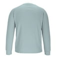 thumbnail image 4 of ZUKMRJPC Men's Crewneck Sweater Solid Color Soft Casual Pullover Sweaters Lightweight Classic Slim Fit Basic Knitted Tops, 4 of 6