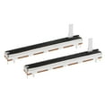 thumbnail image 5 of 2pcs Fader Variable Resistors Mixer 75mm Straight Slide Potentiometer A103 10K Ohm Exponential Potentiometers, 5 of 5