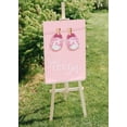 thumbnail image 5 of Darling Souvenir MADE WITH LOVE PersonalizedWelcomeBannerBaby Girl,Custom Text Poster Party CollectionWelcomeSignGreat For Wedding, Birthday, Engagement Party- 18x12, 5 of 5