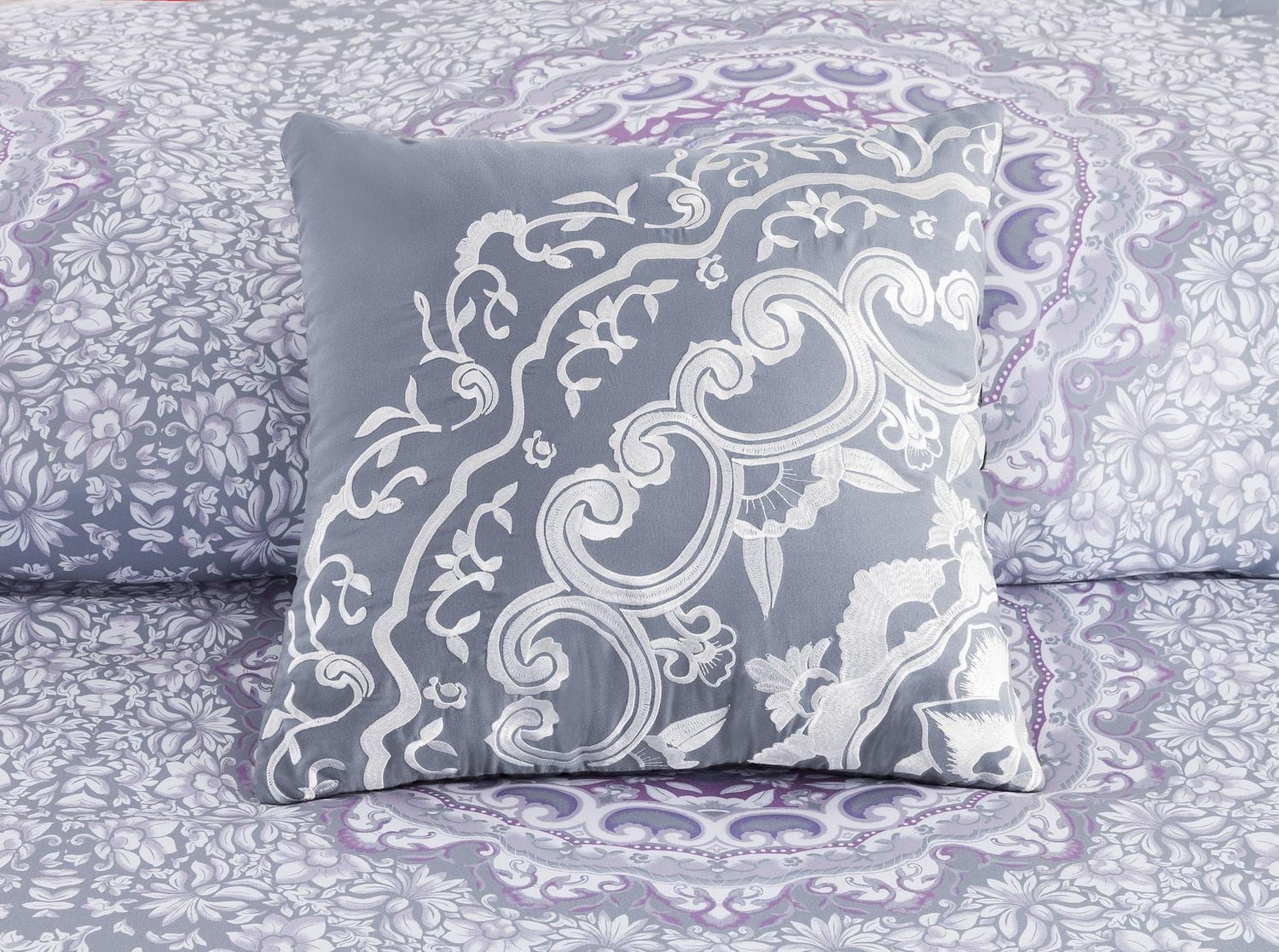 JS MERIDA MEDALLION 5PC COMFORTER SET DQ