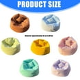 thumbnail image 3 of Tiny Bean Bag Sofa With Cushioned Seat Decorative Tiny Furniture For 15-17cm Action Figures Collectible Display Piece, 3 of 8