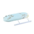 thumbnail image 2 of Siruishop Mini Ironing Board Clothes Ironing Table Practical Desktop Folding Ironing Board Blue, 2 of 8