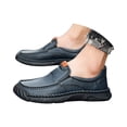 thumbnail image 3 of TIREOW Mens Casual Dress Loafers Soft Shoes Breathable Fashion Sneakers Slip-On Lace up Ofice Work Driving Walking Casual Shoes Comfortable Boat Shoes, 3 of 9