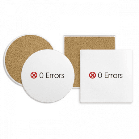 

Programmer Program Interface No Errors Coaster Cup Mug Holder Absorbent Stone Cork Base Set