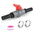 thumbnail image 4 of Multipurpose Round Valves With Barbed Hose Connectors 25mm Nozzles and 1Inch Internal Thread Accessory for Plumbing, 4 of 8