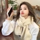 thumbnail image 5 of Imitation Cashmere Scarf Women Winter Shawls And Wraps Hijab Blanket Ladies Thick Neckerchief Bufanda Pashmina Long Echarpe, 5 of 5