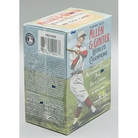 MLB Allen and Ginter Baseball FB
