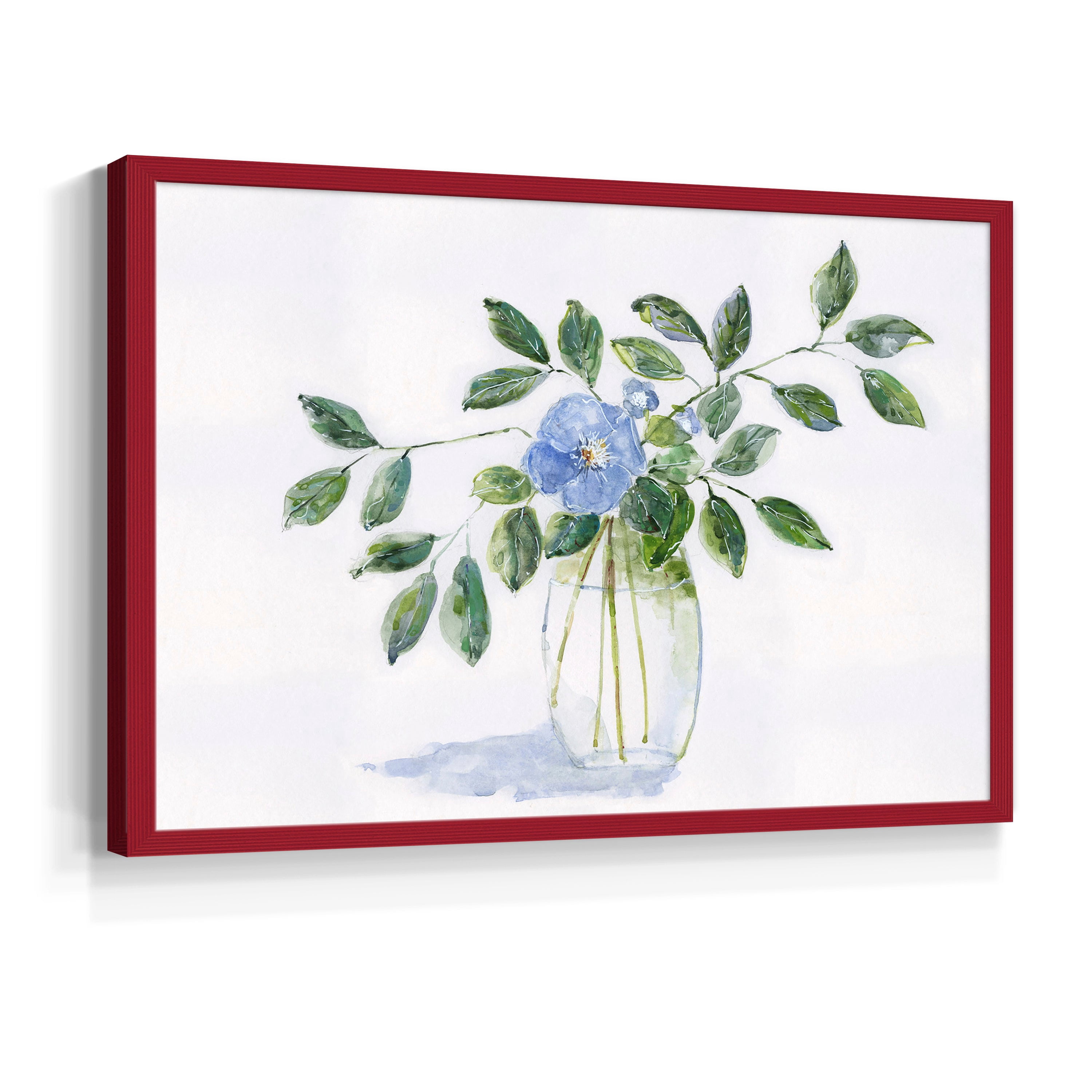 Rustic Simplicity II by Sally Swatland - Restickable Framed Giclée Print