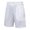 White, variant on LYMAYTER S-2XL Men Runing Shorts Summer Casual Permeability Lightweight for Sweat Shorts with Pockets