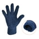thumbnail image 5 of Guantes de limpieza de microfibra Uxcell, mitones, azul oscuro y amarillo, 2 pares, 5 of 5