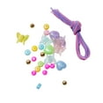 thumbnail image 3 of Claire's Children's Rainbow Bead Bracelet & Necklace Making Kit in Butterfly Case, 3 of 4