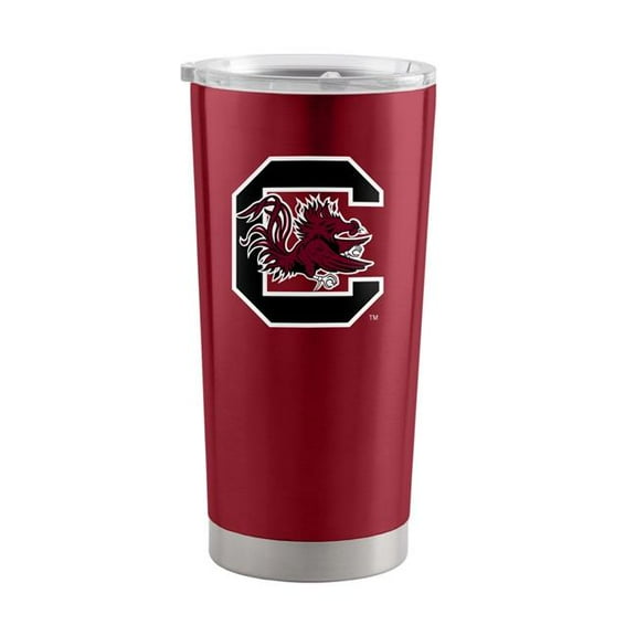 Logo Brands South Carolina & Braves 20 oz Stainless Tumbler