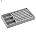 thumbnail image 2 of Travelwant Jewelry Tray - Multipurpose Desktop Drawer Chest Jewelry Accessories Display Storage Organizer, Stackable Jewelry Trays Dresser Drawer Organizer for Earring Necklace Bracelet Ring, 2 of 2