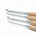 thumbnail image 6 of New crochet hook 6-12mm wooden stainless steel crochet needle knitting needle 12mm, 6 of 8